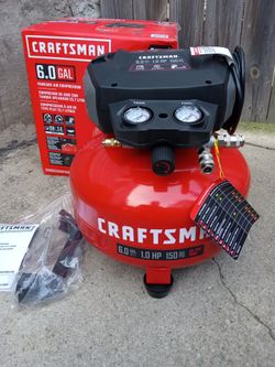 Brand-New Craftsman 6.0 Gallon 150 PSI Pancake Air Compressor