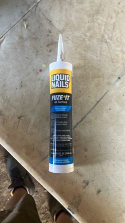 Liquid Nails Fuze-It All Surface Adhesive
