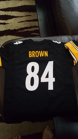 On the field Pittsburgh jersey Antonio Brown youth or for girl