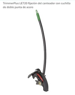 TrimmerPlus LE720 Edger Attachment with Steel Dual-Tip Blade (Accesorio recortador TrimmerPlus LE720 con cuchilla de acero de doble punta)