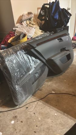 Car Door Panel Interior Trim Gray