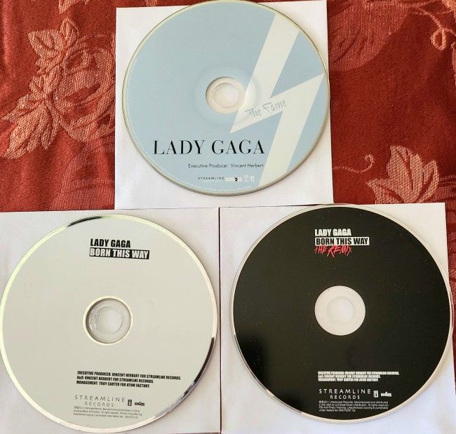 3 CD's Lady Gaga