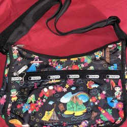 RARE LeSportsac Disney Small World Polynesian Paradise Classic