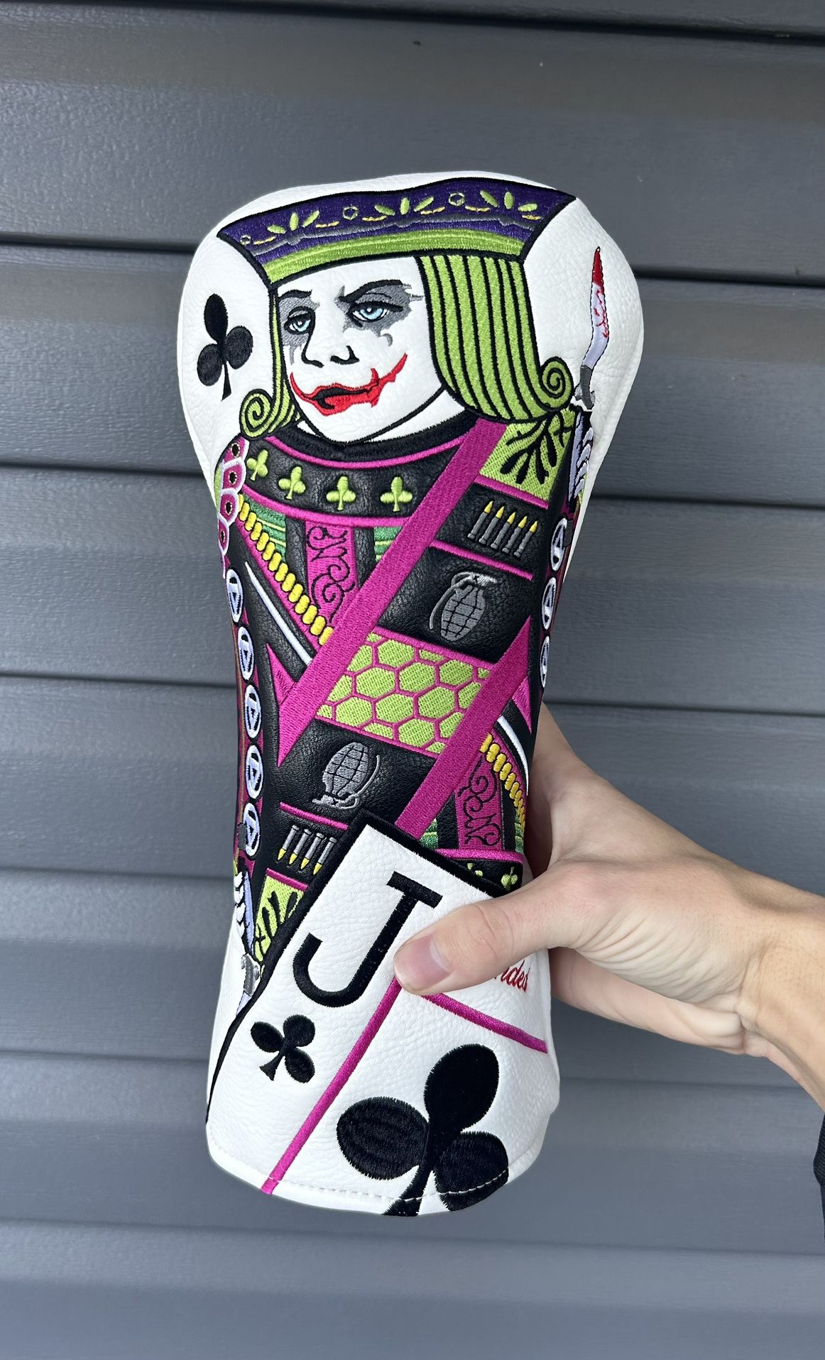 Jack driver headcover