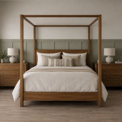 New In Box King Haven canopy bed