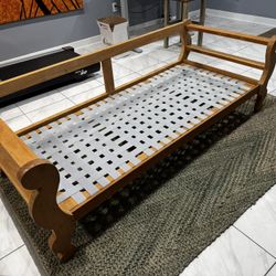 Day Bed Teak Wood Paola Navone 