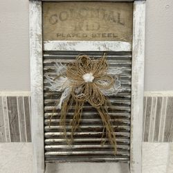 Antique Washboard… Some Ch Cute Home Decor 