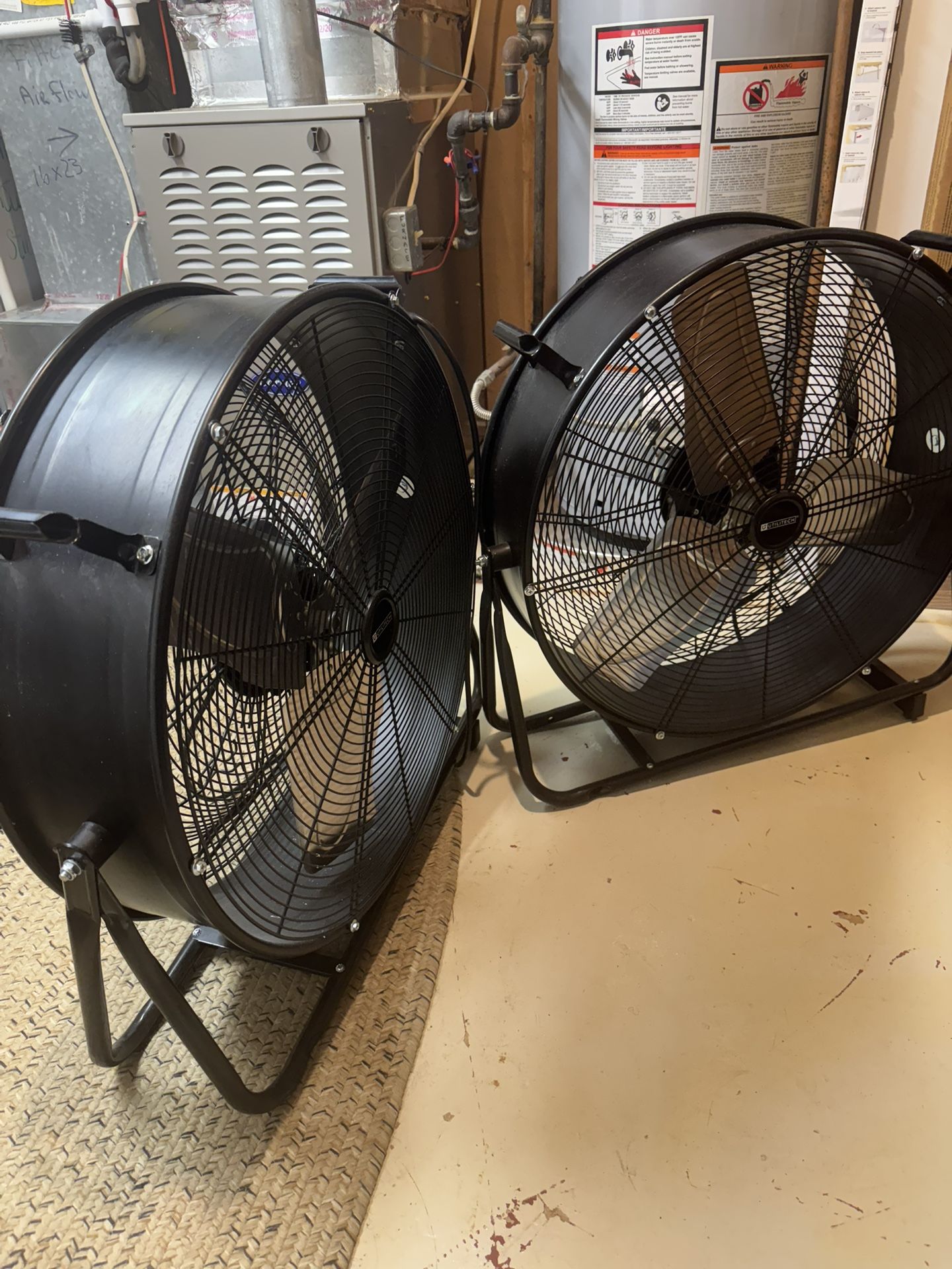 Fans 2 Huge fans $100 Each