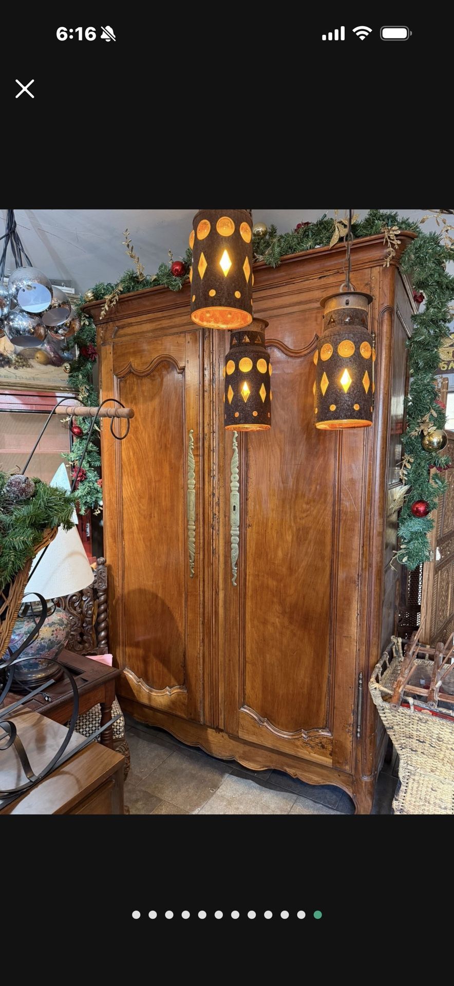 French Beautiful Primitive Armoire