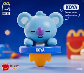 BT21 McDonald’s Happy Meal Toy - Koya