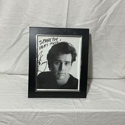 Jim Carrey Signed Photo