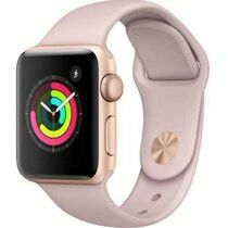 Apple watch series 2 rose gold w/blue band
