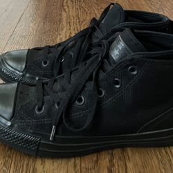 WOMENS BLACK CONVERSE