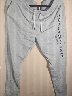 Tommy Hilfiger Light Gray Logo Joggers