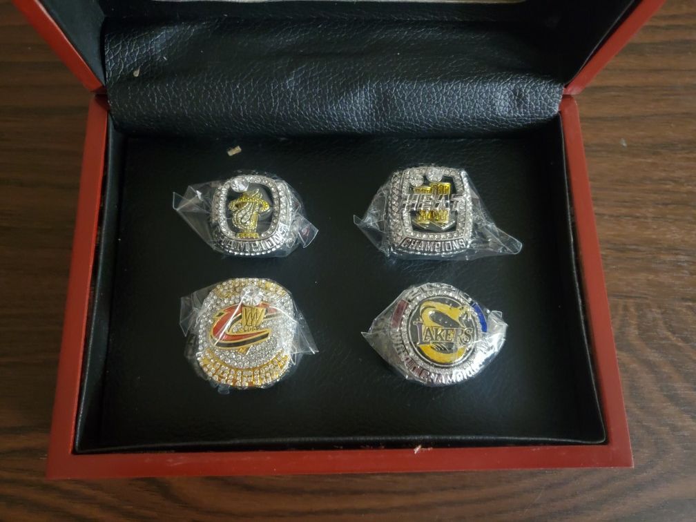 Lebron James Championship Ring Set