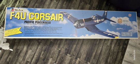 Top Flite F4U Corsair Pacific Peacemaker RC Kit