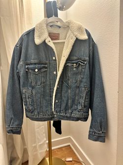 Levi's Sherpa-Lined Denim Trucker Jacket