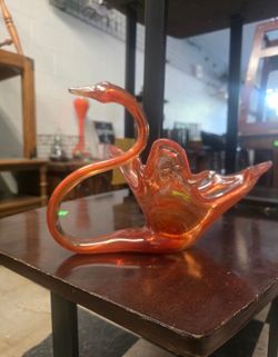 Mcm hand blown murano glass, $50