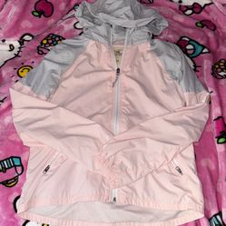 Women's Hollister Baby Pink Windbreaker