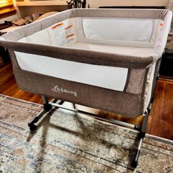 Ihoming Double Bassinet (Khaki Color)