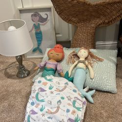 Girls Mermaid Decor 