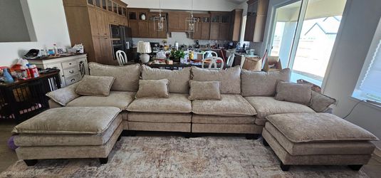 Like-New Oversized Modular Sectional Sofa - $700 OBO