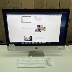 iMac 27 inch 2019 with 64GB RAM 3.12TB Fusion Drive with Store Warranty And Financing Available!