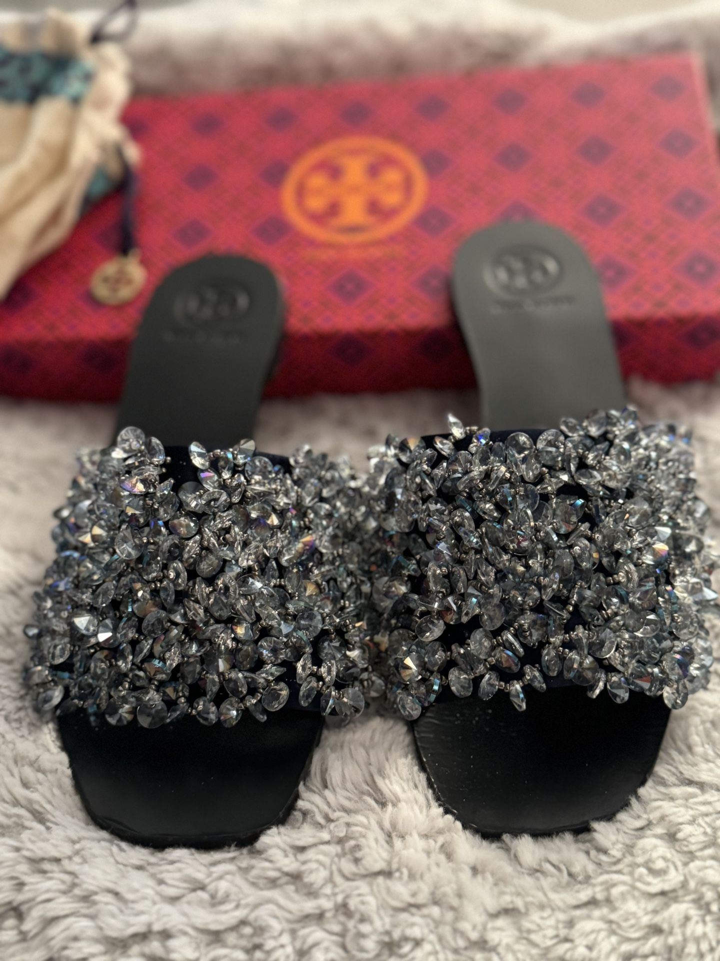 TORY BURCH LOGAN SLIDES