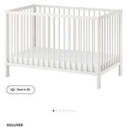 Gently Used Crib That Converts To Toddler Bed