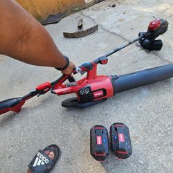 Toro blower and  trimmer