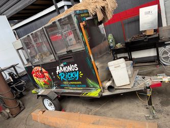 Fruit cart with county permits