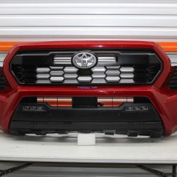 2024 2025 TOYOTA TACOMA FRONT BUMPER COVER OEM WITH SENSOR HOLES