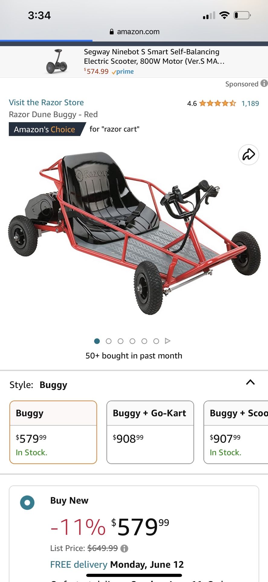 Razor Dune Buggy for Sale in Bakersfield, CA OfferUp