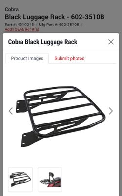 Cobra Motorcycle Luggage Rack 