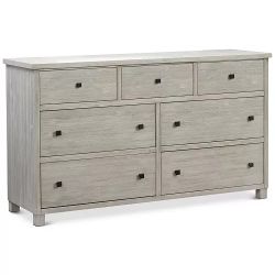Macy's Canyon White Grey 7 Drawer Dresser