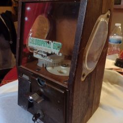 Maquina De Chicles Antigua 