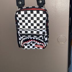 Spray Ground Shark Reflective Sling Bag