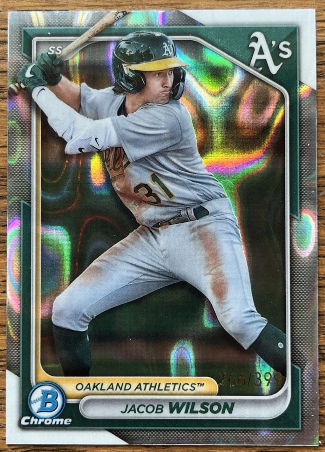 Jacob Wilson Lava /399 REFRACTOR