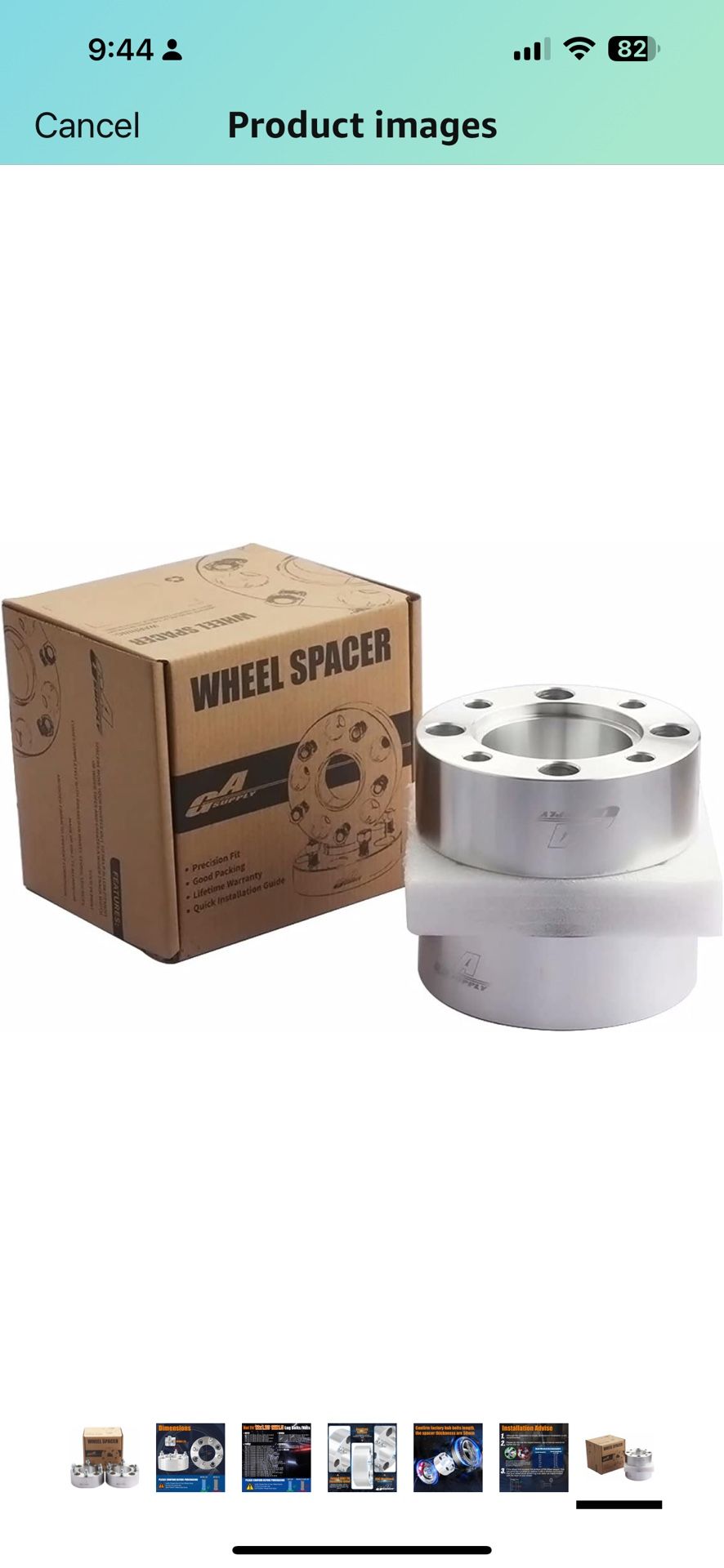 GAsupply 4x110 Wheel Spacers 2 inch, ATV Wheel Spacers Adapters 74mm Hub Bore with 10×1.25 Studs, Compatible with Honda, Suzuki, Bombardier, 2 Pack
