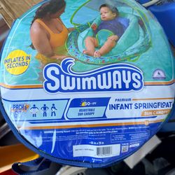 Swim ways infant spring float 3-9 months