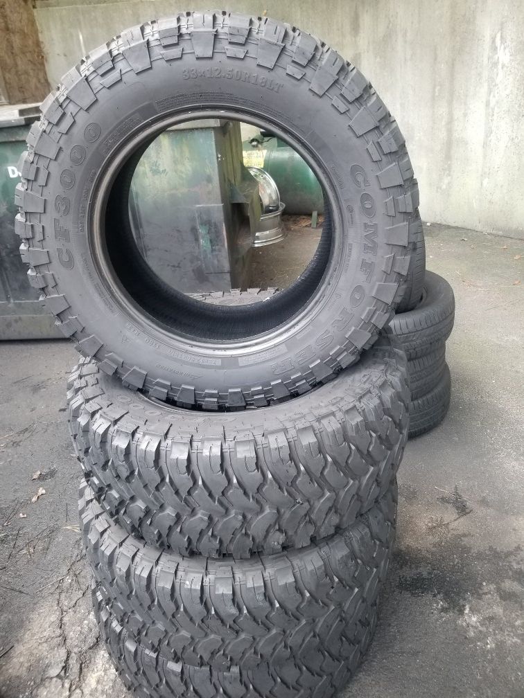 Used tires 33×12.5r18