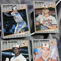 1988 Baseball Cards Like New