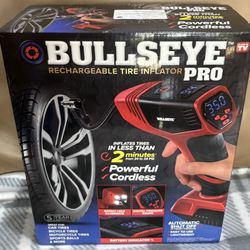 Bullseye Pro 150 PSI Tire Inflator Air Compressor - Red (9475)