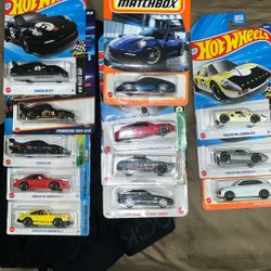 Hotwheels matchbox Porsche lot