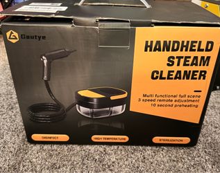 Steam Cleaner, 3 Level Adjustable Handle, 15s Heat Up, 1.69 Quarts Tank, Portable Steamer for Cleaning with 15 pcs Accessories, Steam Cleaner for Home