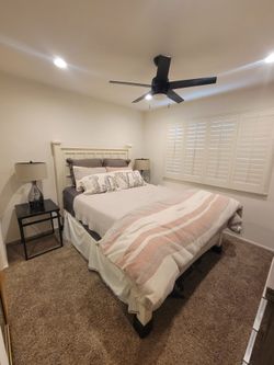 Free Queen Bed Frame and Mattress