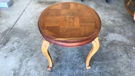 Handmade table by grandpa
