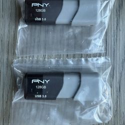 NEW-PNY 128GB Turbo Attache 3 USB 3.0 Flash Drive