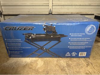 Delta Cruzer 10” Wet Tile/Stone Saw w/ Scissor Stand – Brand New in Box