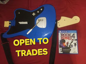 Rock band 4 guitarra with game ps4/ps5